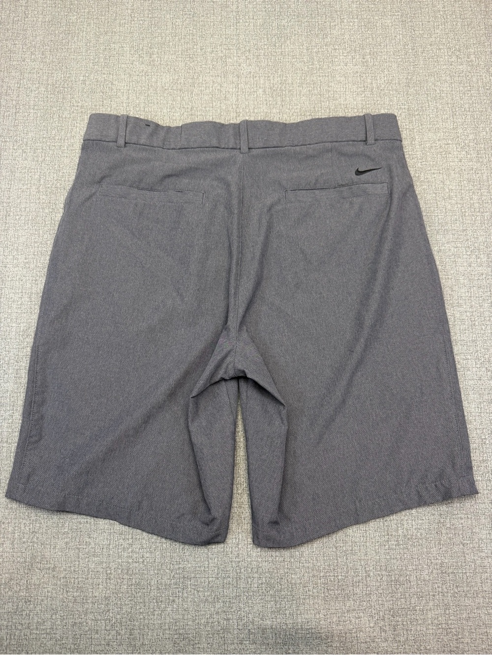 Nike Golf Shorts Gray Flex Hybrid Flat Front Dri Fit